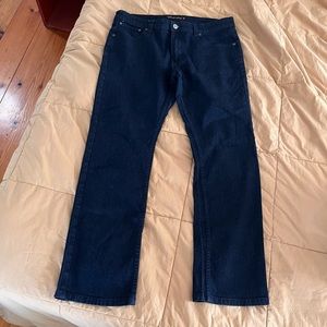 Victorious Indigo dye straight fit jeans 36x34